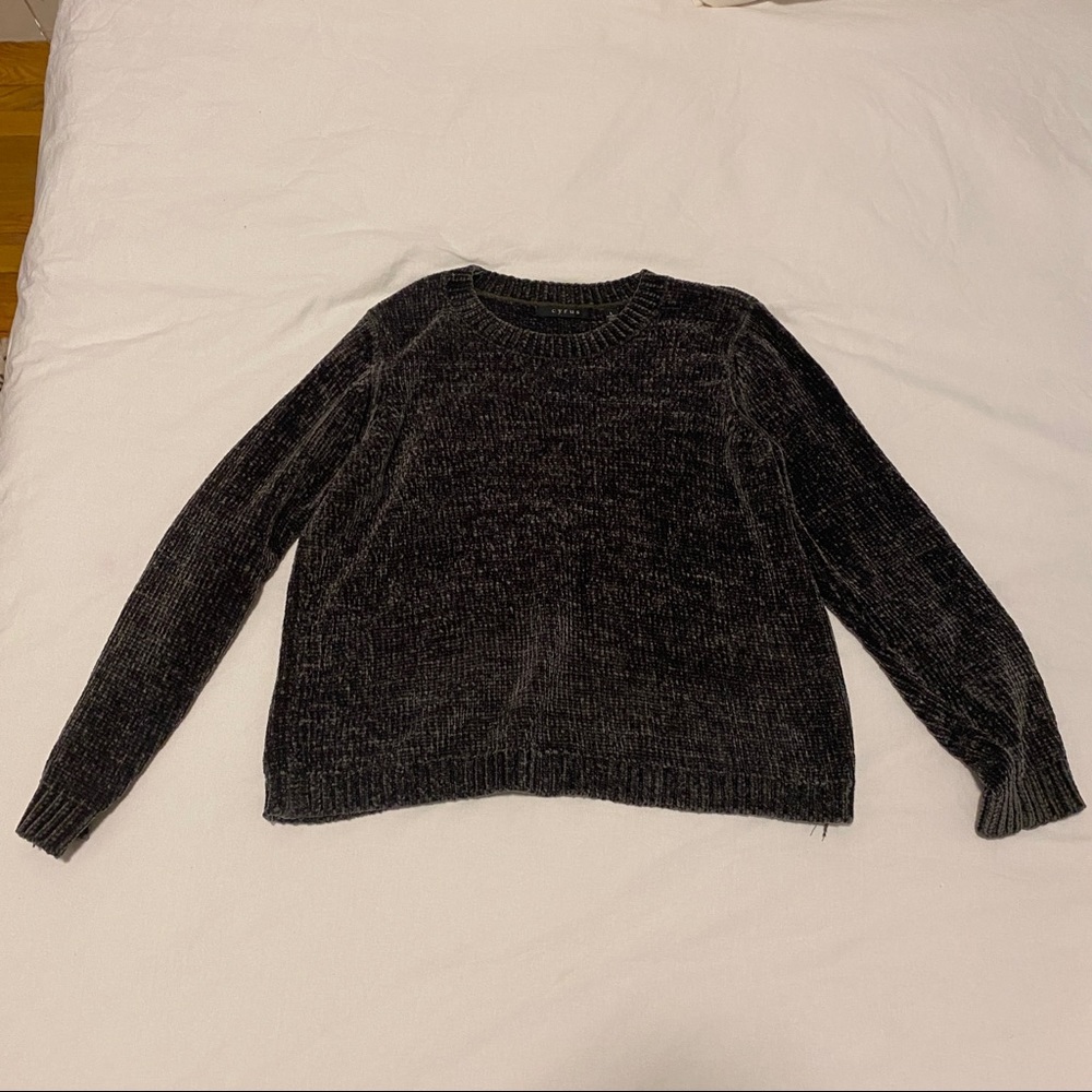 Green Fuzzy Sweater